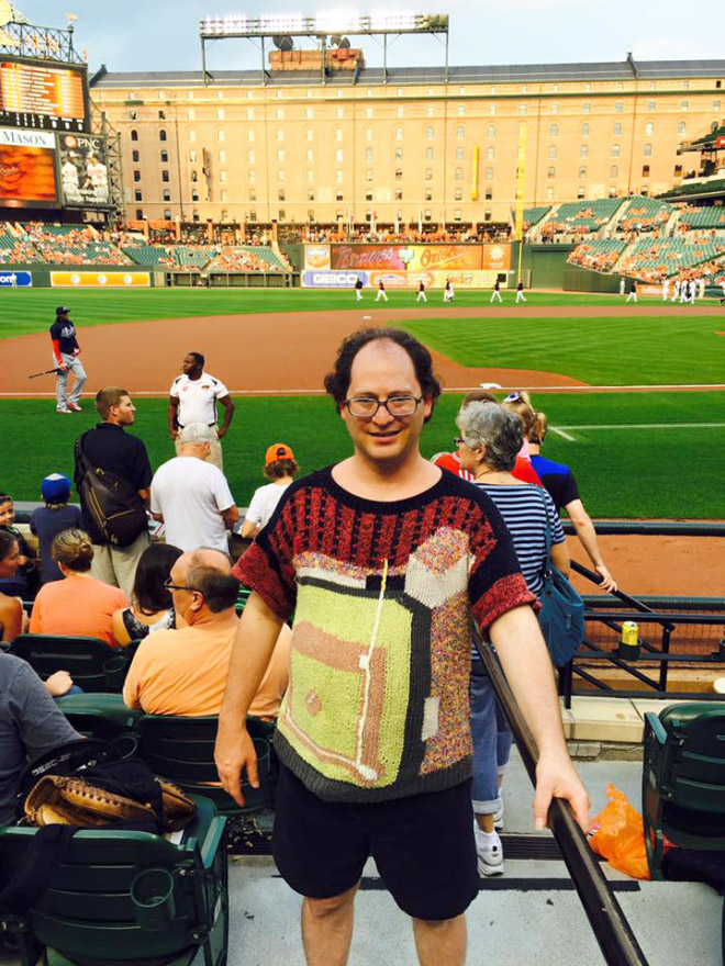 Meet Sam Barsky: He Makes Matching Sweaters Of Places He Visits