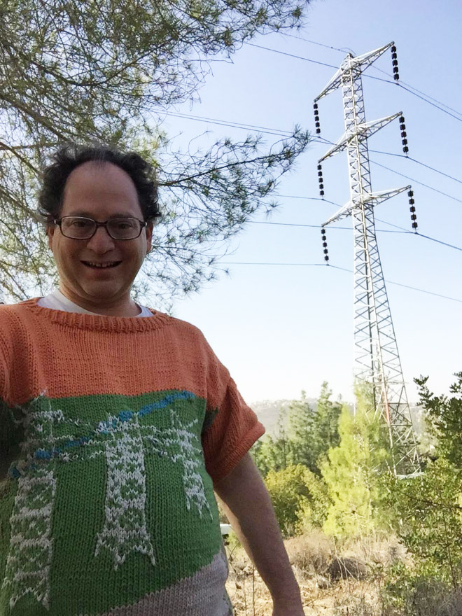 Meet Sam Barsky: He Makes Matching Sweaters Of Places He Visits