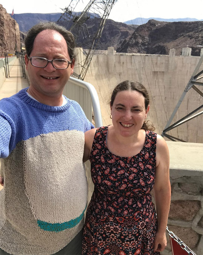 Meet Sam Barsky: He Makes Matching Sweaters Of Places He Visits