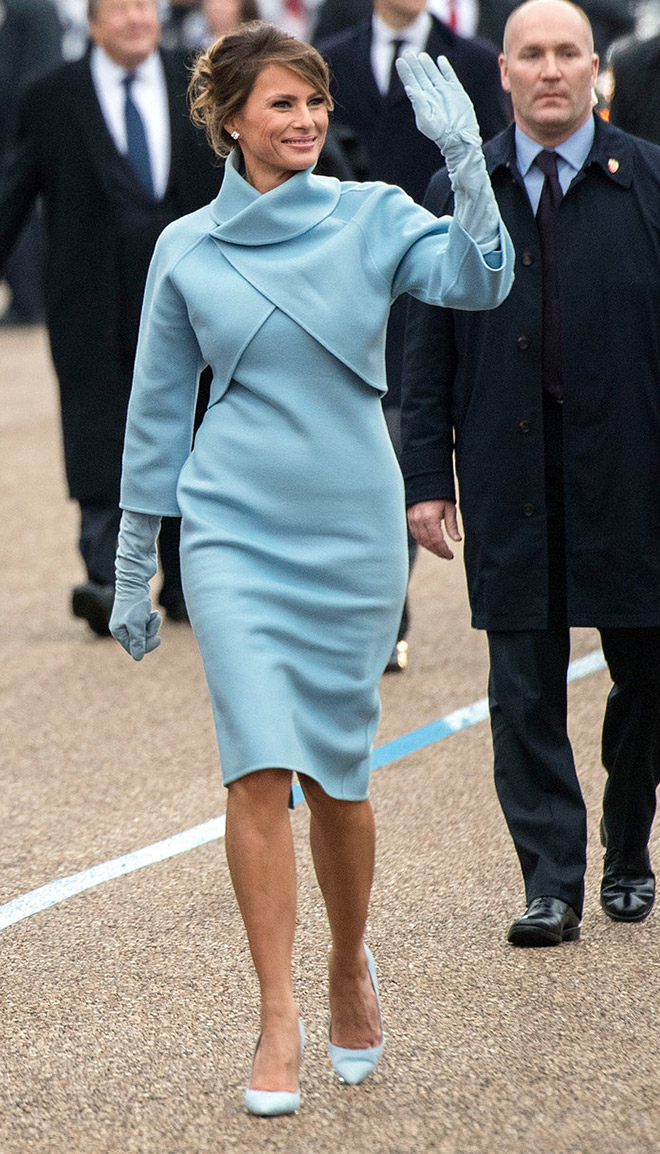 Melania Trump Wooden Statue Unveiled Close To Her Hometown In Slovenia