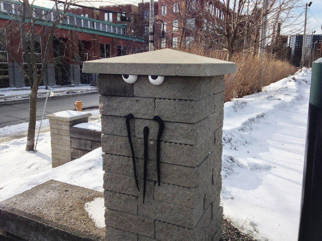 Monsters are Everywhere (Funny Street Art)
