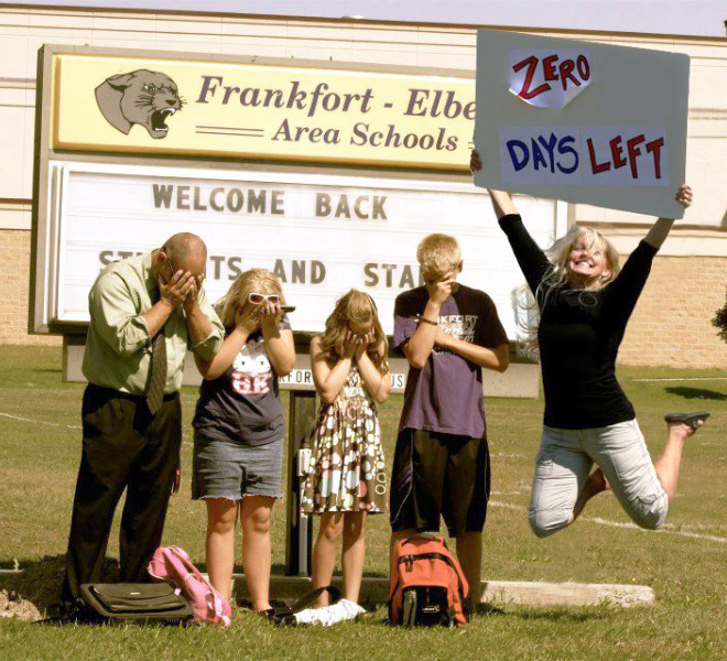 Parents Post That Horrible Moment Their Kids Go Back To School