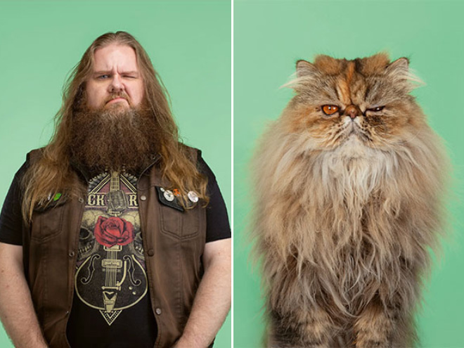Photographer Puts Pets And Their Owners Side By Side, The Resemblance Is Uncanny