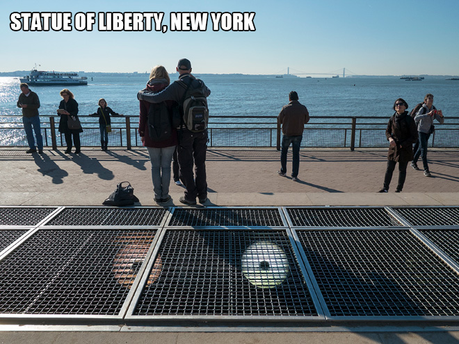 Photographer Visits Famous Landmarks, Faces The Wrong Direction