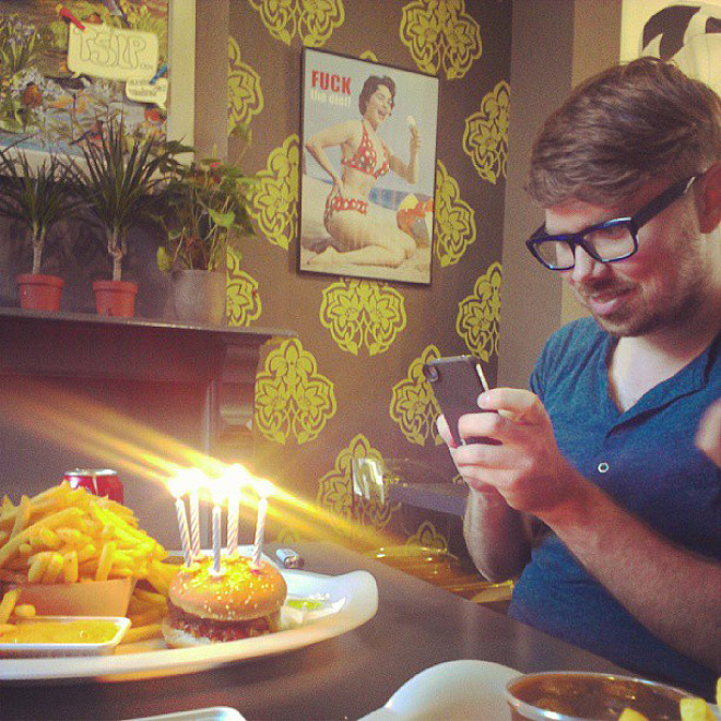 Photos of Hipsters Taking Photos of Food