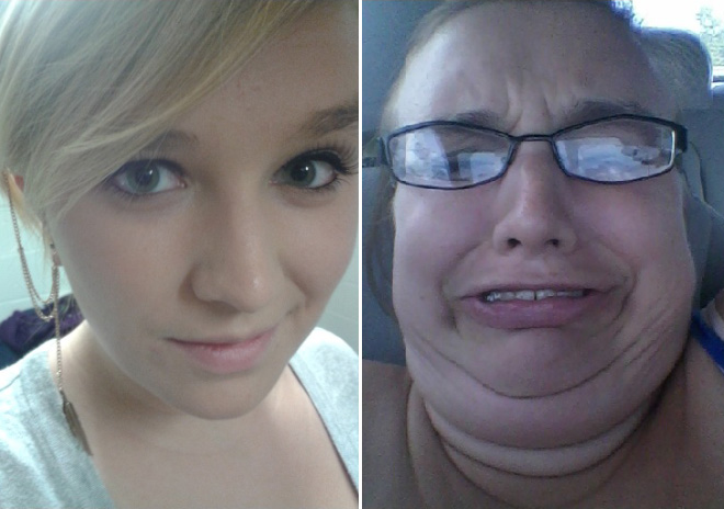 Pretty Girls Making Ugly Faces