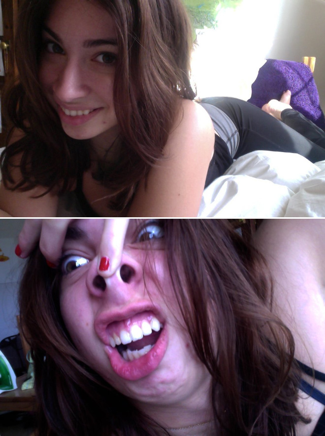 Pretty Girls Making Ugly Faces