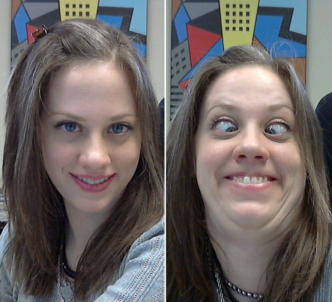 Pretty Girls Making Ugly Faces