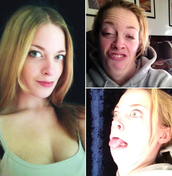 Pretty Girls Making Ugly Faces