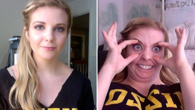 Pretty Girls Making Ugly Faces