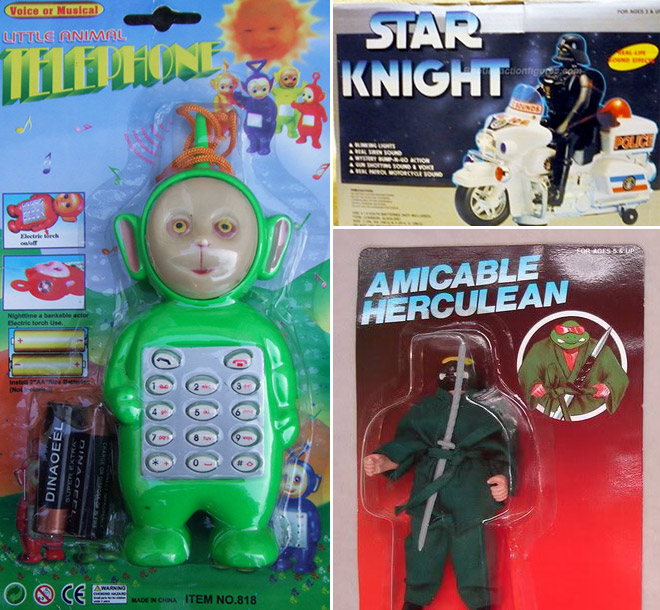 Ridiculous Knockoff Toys