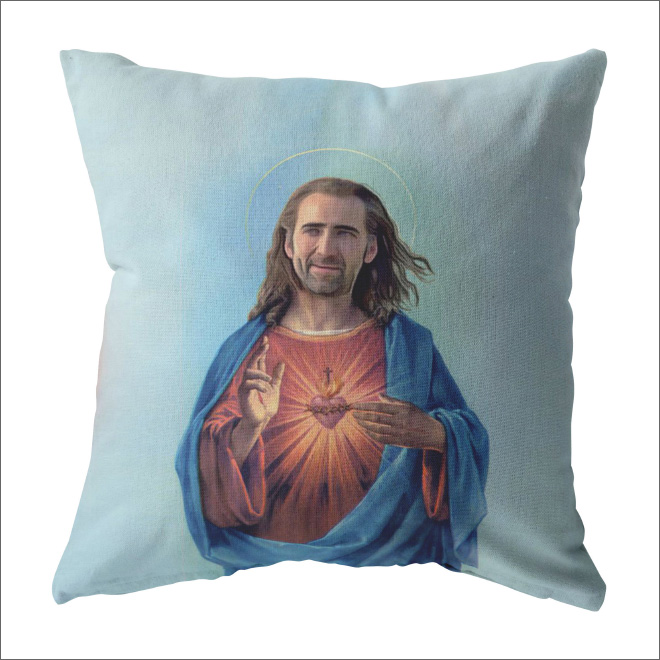 Ridiculous Nicolas Cage Pillows Are Getting Popular