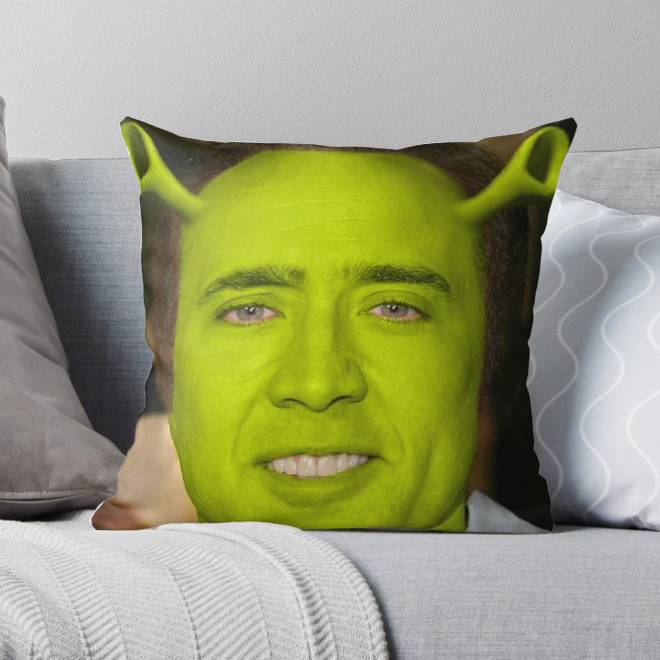 Ridiculous Nicolas Cage Pillows Are Getting Popular