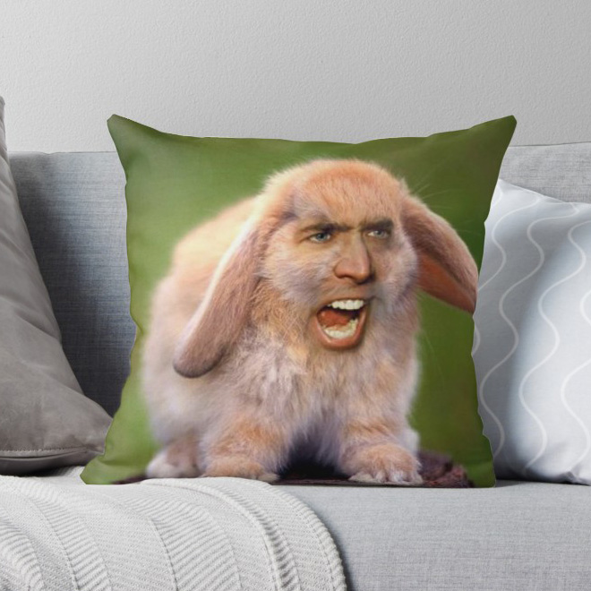 Ridiculous Nicolas Cage Pillows Are Getting Popular