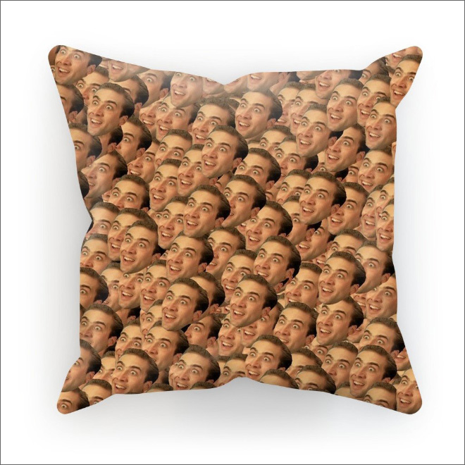 Ridiculous Nicolas Cage Pillows Are Getting Popular