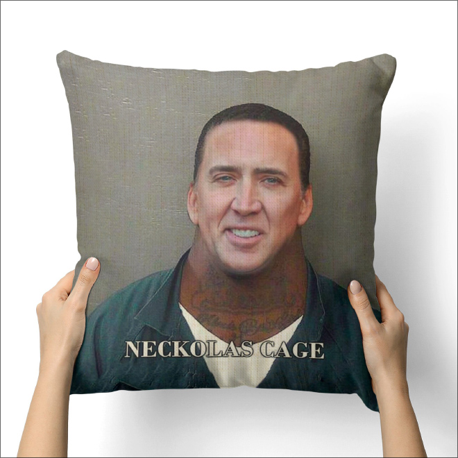 Ridiculous Nicolas Cage Pillows Are Getting Popular