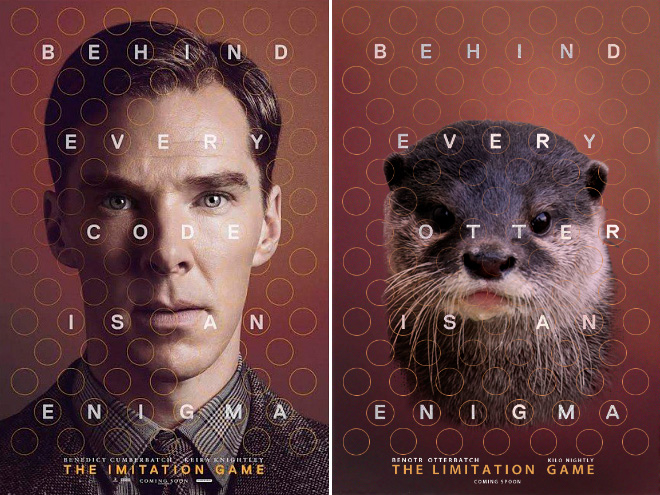 Rumors Confirmed: Benedict Cumberbatch Is Actually an Otter