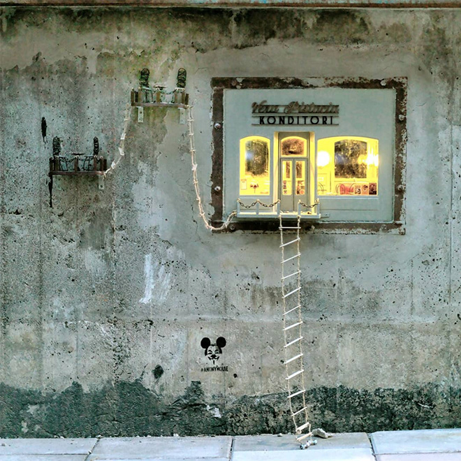 Swedish Artist Group Called Anonymouse Creates Tiny Houses For Mouses The Around City