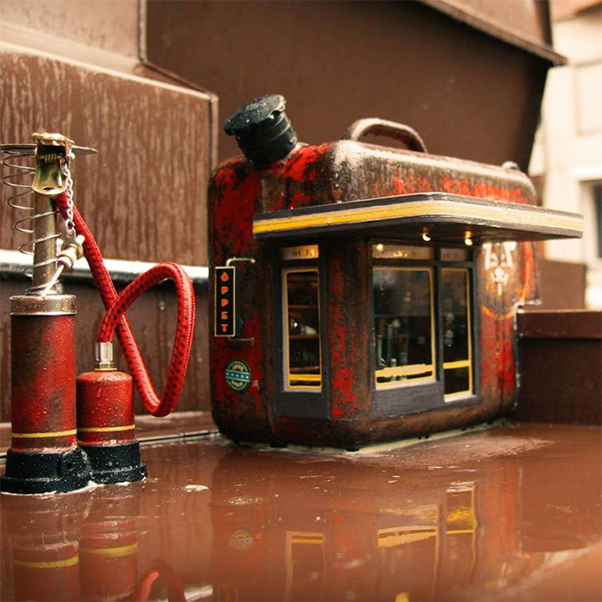 Swedish Artist Group Called Anonymouse Creates Tiny Houses For Mouses The Around City