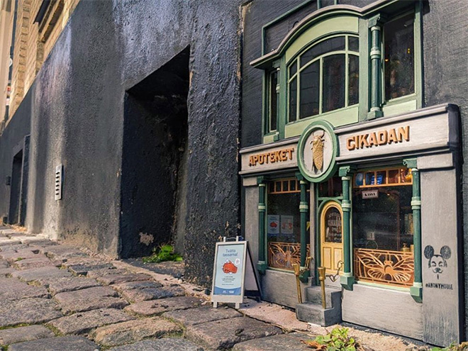 Swedish Artist Group Called Anonymouse Creates Tiny Houses For Mouses The Around City