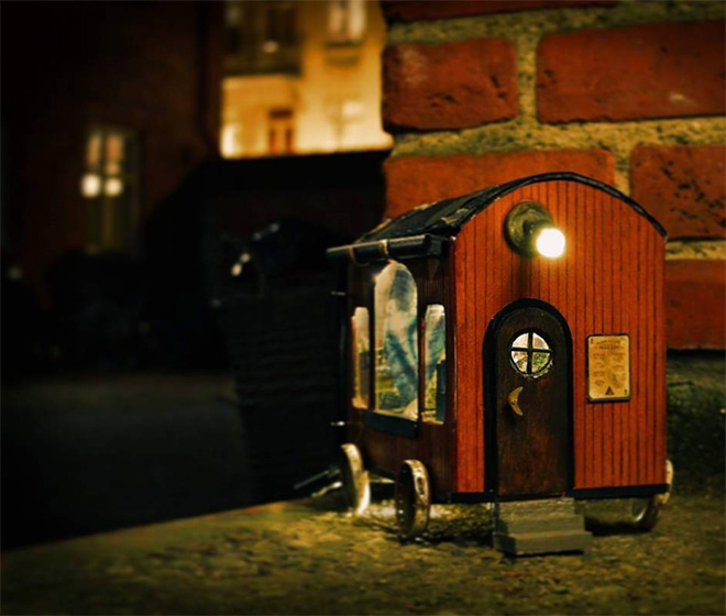 Swedish Artist Group Called Anonymouse Creates Tiny Houses For Mouses The Around City