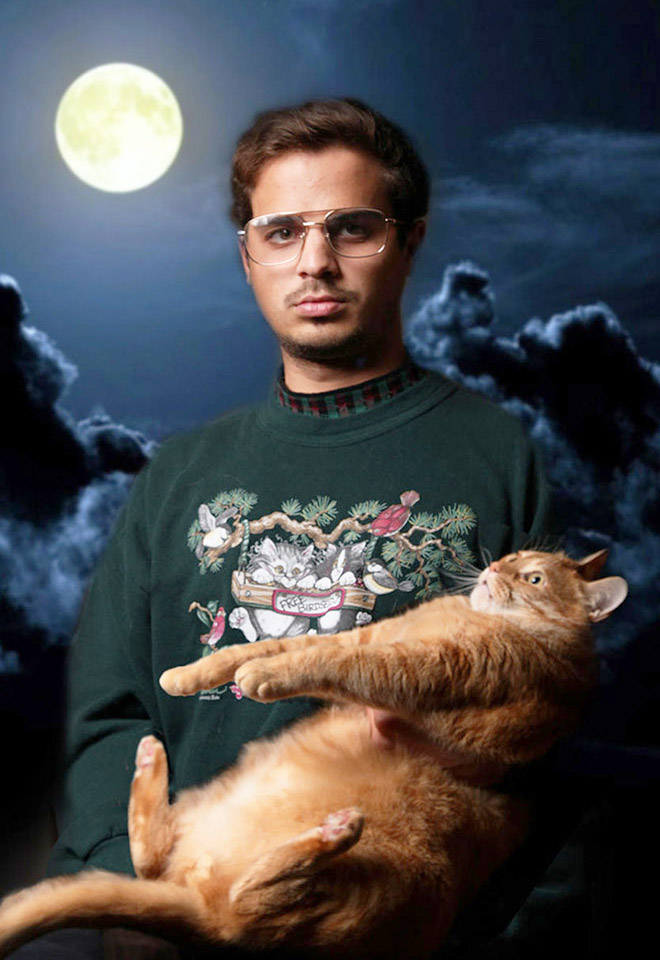 The Absolute Worst Pictures of Men And Cats
