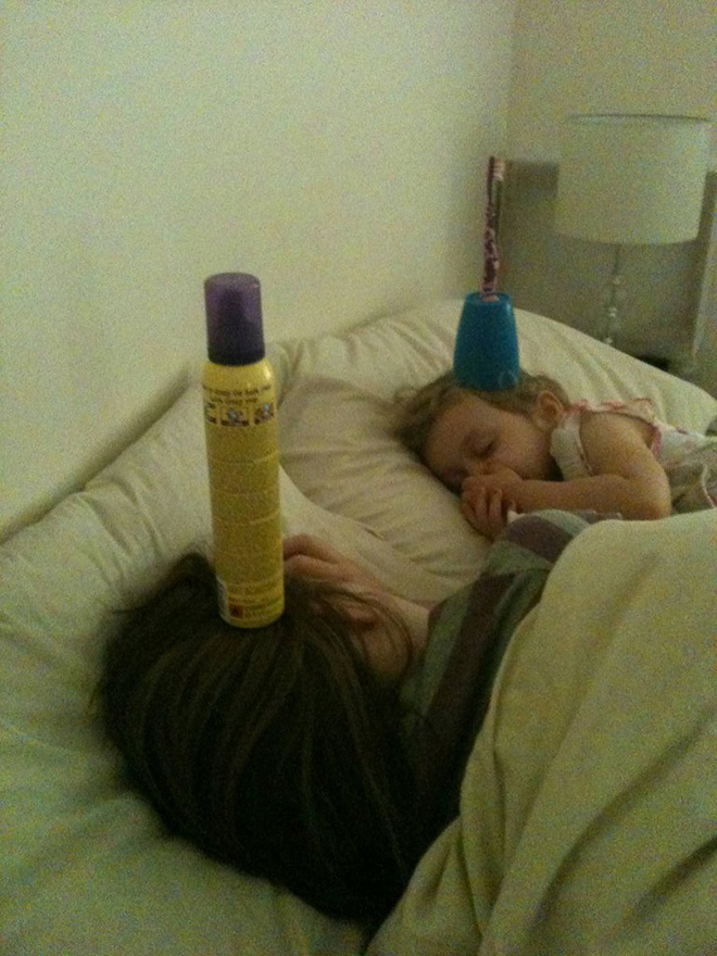 The Art of Balancing Things on Girlfriend’s Head