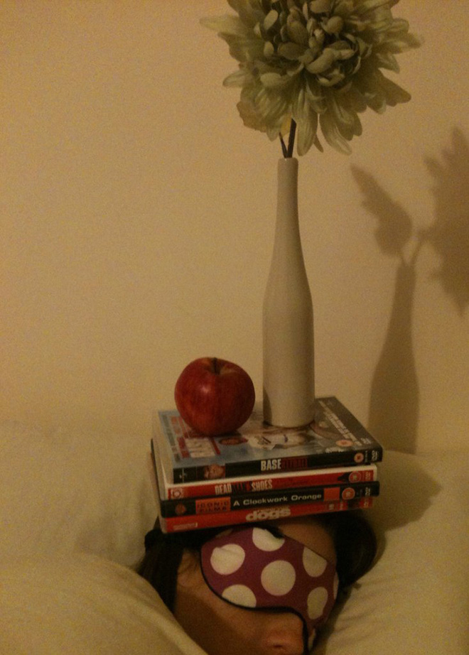 The Art of Balancing Things on Girlfriend’s Head