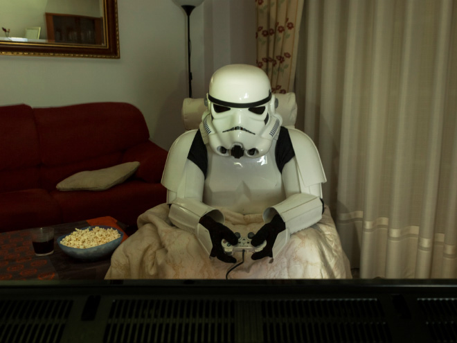 The Daily, Mundane Life of Darth Vader And His Stormtroopers