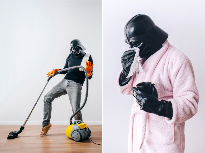 The Daily, Mundane Life of Darth Vader And His Stormtroopers