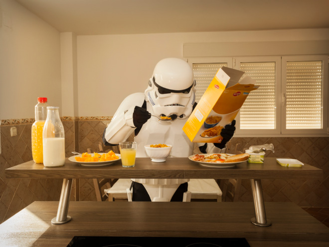 The Daily, Mundane Life of Darth Vader And His Stormtroopers