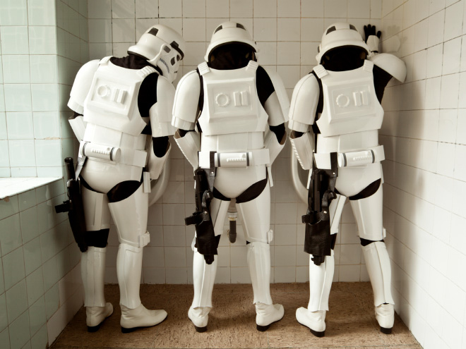 The Daily, Mundane Life of Darth Vader And His Stormtroopers