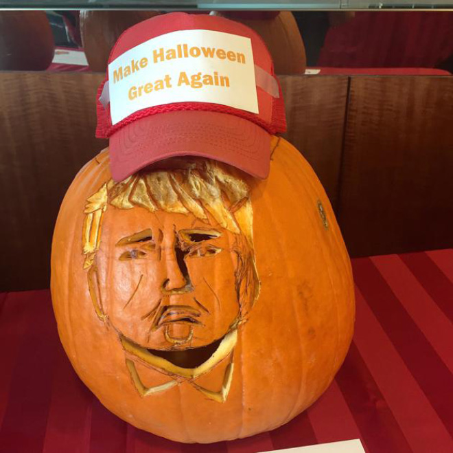 The Funniest Trumpkins That Will Help Scare Off Trick-Or-Treaters