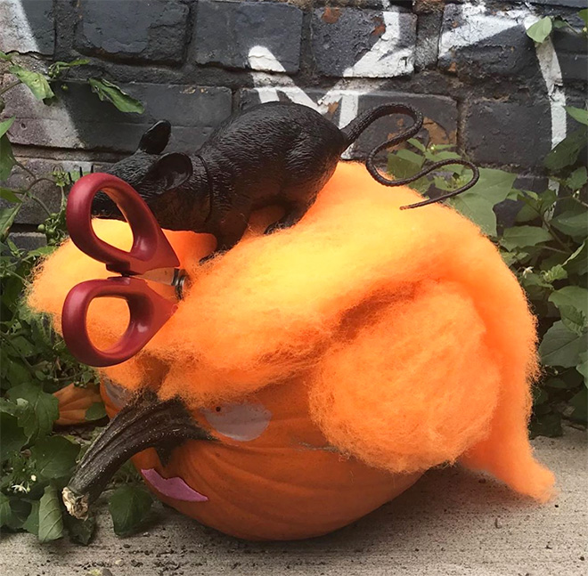 The Funniest Trumpkins That Will Help Scare Off Trick-Or-Treaters