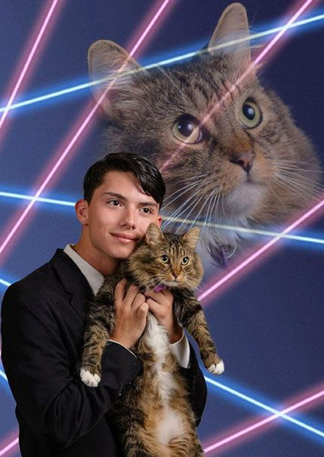 The World’s Greatest Photos of Men Posing With Cats