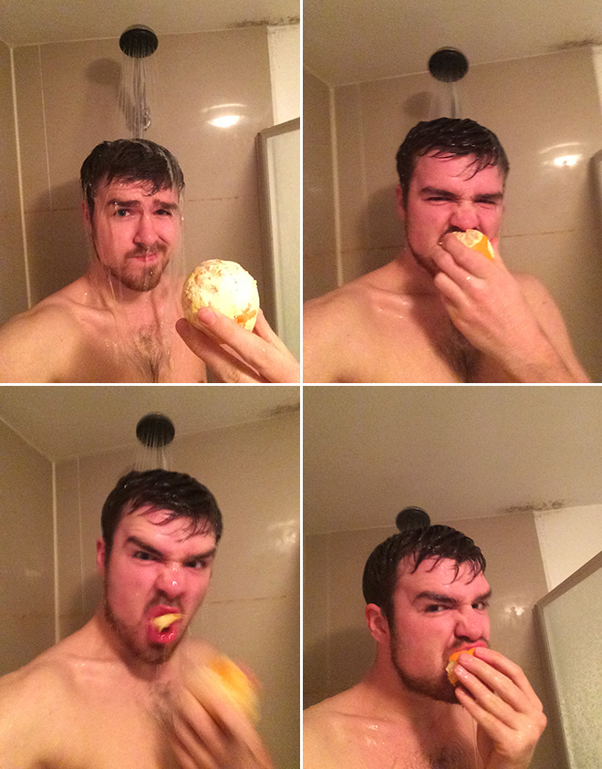 There’s an Online Community Made For People Who Enjoy Showering With Oranges