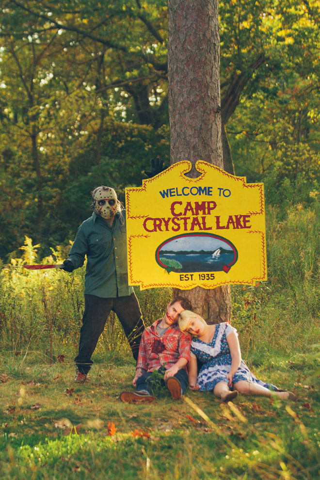 This Couple Has The Most Unusual Horrifying Engagement Photoshoot Ever