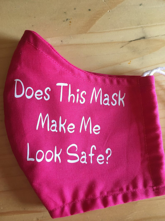 This Entrepreneur Makes Anti-Mask Masks For Anti-Maskers