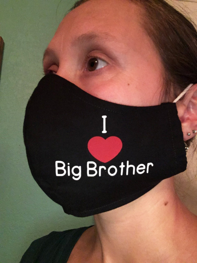 This Entrepreneur Makes Anti-Mask Masks For Anti-Maskers