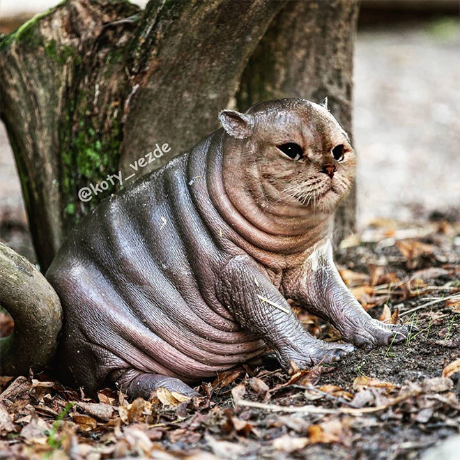 This Instagram Account Photoshops Cats Into Hilarious Creatures (New Pictures)