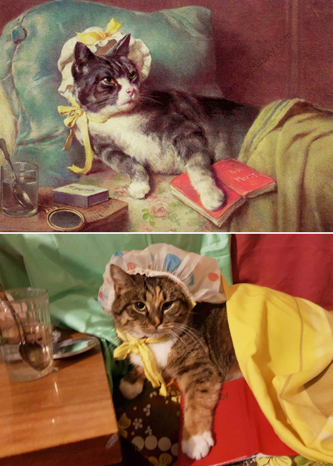 This Russian Facebook Group Is Recreating Famous Paintings While Isolating, And They’re Brilliant