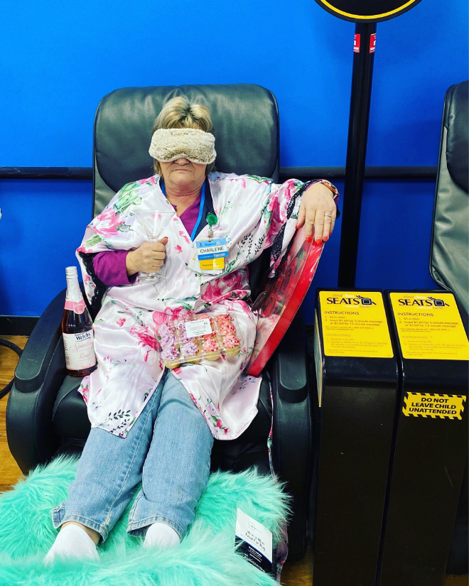 Walmart Keeps Posting Pictures of This Employee Posing With Stuff, She Goes Viral