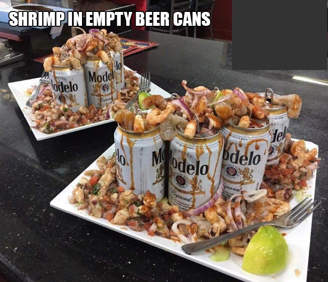 “We Want Plates” Facebook Group Shames Restaurants That Serve Food In Ridiculous Ways