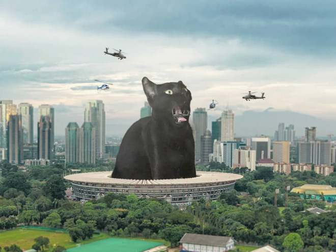 What If Giant Cats Lived Among Us?