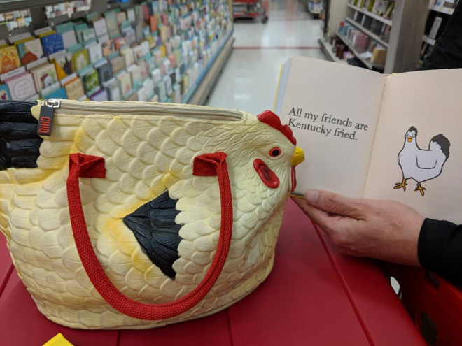 Who Needs Louis Vuitton When This Chicken Bag Exists?!