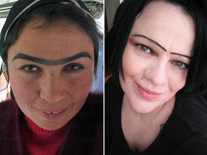 Women Who Don’t Understand Eyebrows