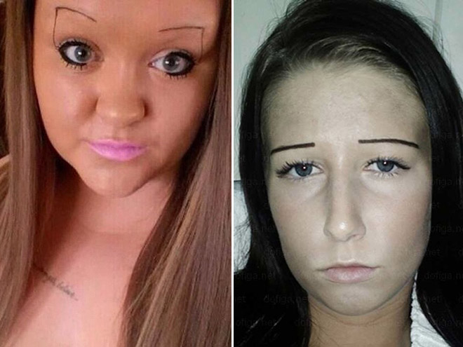 Women Who Don’t Understand Eyebrows