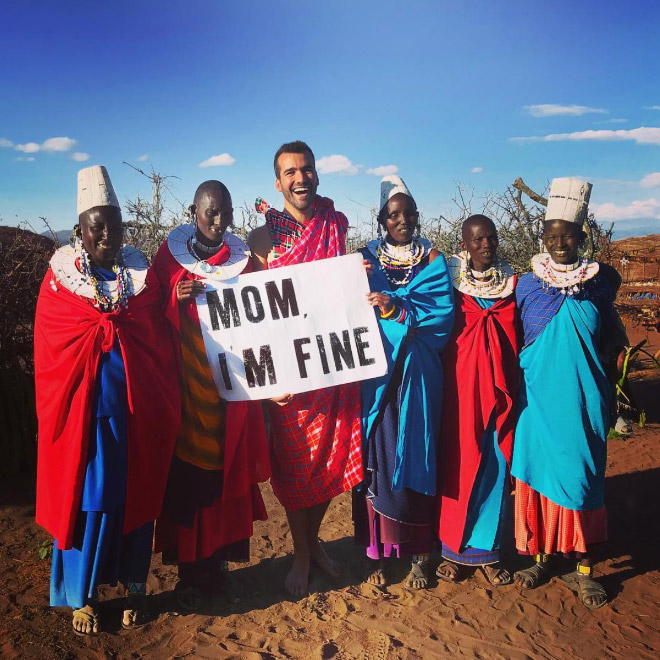 World Traveler Finds Unique Way To Let Mom Know He’s Fine
