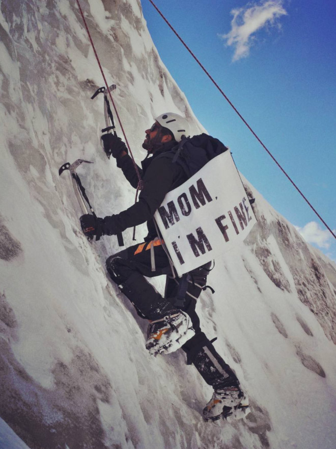 World Traveler Finds Unique Way To Let Mom Know He’s Fine