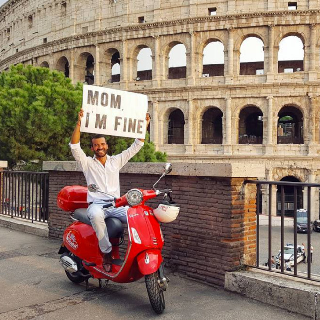 World Traveler Finds Unique Way To Let Mom Know He’s Fine